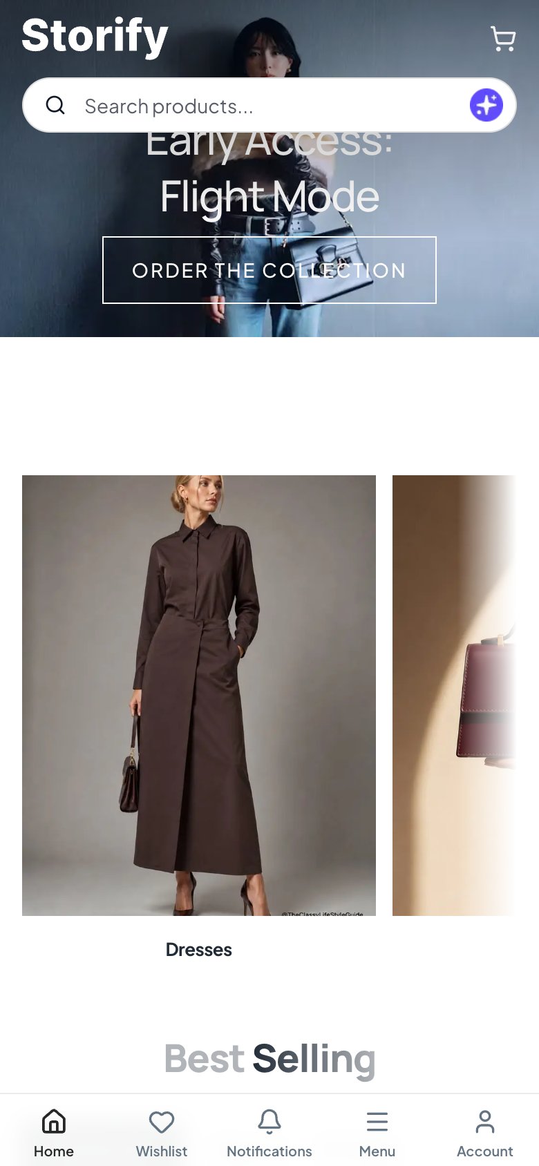 Women Fashion on mobile